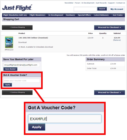 How Do I Use A Voucher Code? The Spirit of Flight Simulation